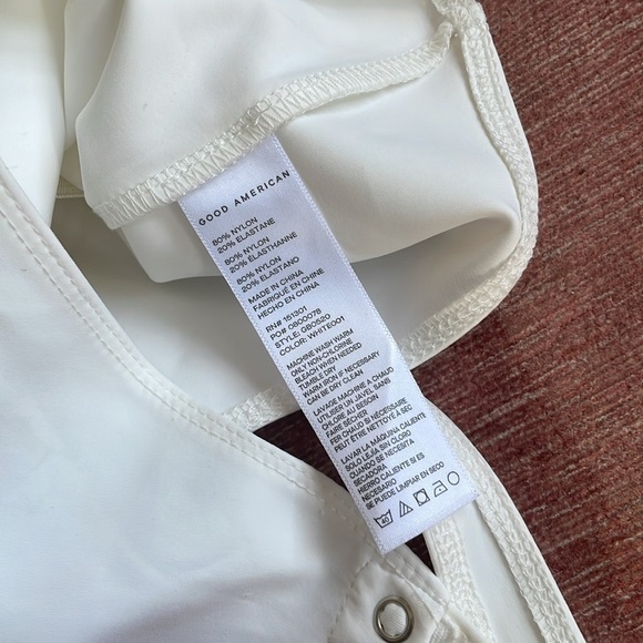 Good American White Sculpting Tank Bodysuit - Picture 13 of 13